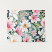 Wilde bloemen wandkleed (Voorkant (horizontaal))