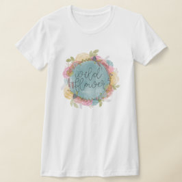 Wilde bloemen, weesmeel t-shirt