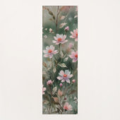  wilde bloemen yogamat (Voorkant)