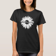 Wilde bloemendames t-shirt