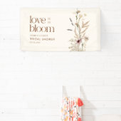 Wilde Bloementuin Liefde is in Bloei Spandoek (Insitu)