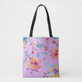Wilde bloemkool tote bag
