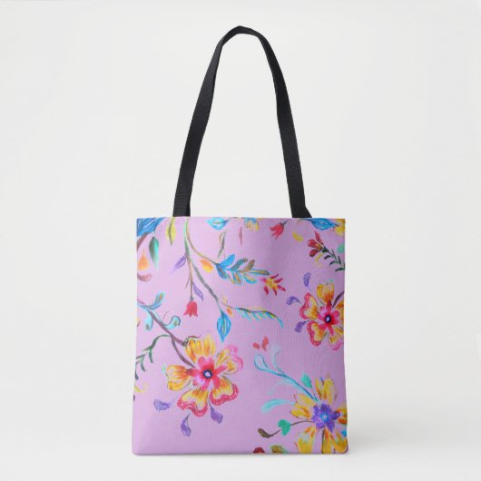 Wilde bloemkool tote bag (Voorkant)