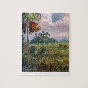 Wilde Boar Hunting Legpuzzel