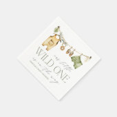 Wilde | Boho Safari Baby shower Servet (Hoek)