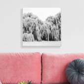 Wilde bomen weiden canvas afdruk (Insitu (Woonkamer))