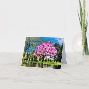 Wilde boom en Natuur Gods Artwork Notecard Bedankkaart