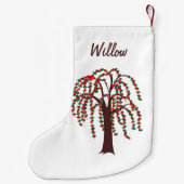 Wilde boom met hart - kleine kerstsok (Achterkant)