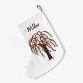 Wilde boom met hart - kleine kerstsok (Achterkant (Hangend))