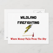 Wilde brandbestrijding briefkaart (Voorkant / Achterkant)