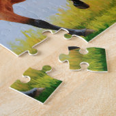 Wilde Buckskin Horse runnen Legpuzzel (Zijkant)