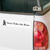Wilde Bumpersticker (Op Truck)