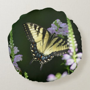 Wilde Butterfly Rond Kussen