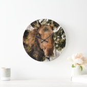 Wilde Canadese gans in Winter Snow Grote Klok (Huis)