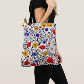 Wilde Canvas tas (Dichtbij)