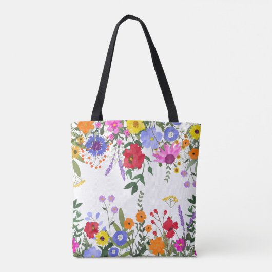 Wilde Canvas tas (Achterkant)
