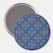 Wilde cirkels.... magneet (Voorkant / Achterkant)