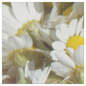 Wilde daisies patroon stof (Close Up)