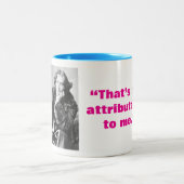 Wilde Déclarations Mug (Centre)