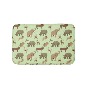 Wilde dieren badmat