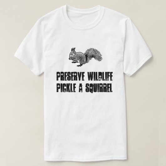 Wilde dieren behouden t-shirt (Design voorkant)
