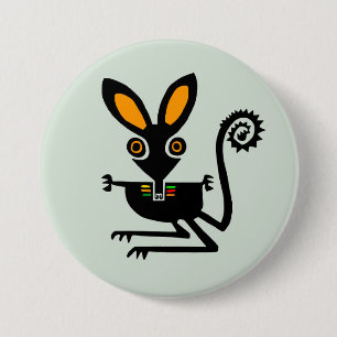 Wilde dieren - BILBY - buideldieren - Wildlife Ronde Button 7,6 Cm