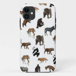 Wilde dieren iPhone 11 hoesje