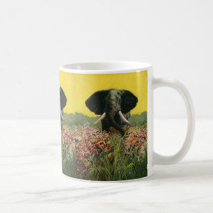 wilde dieren, Cobra Snake African Elephant Koffiemok