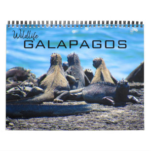 Wilde dieren Galapagos 2025 Kalender