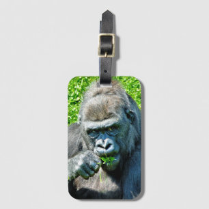WILDE DIEREN - GORILLAS BAGAGELABEL