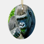 WILDE DIEREN - GORILLAS KERAMISCH ORNAMENT (Rechts)