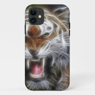 Wilde dieren grote katten tijger iPhone 11 hoesje