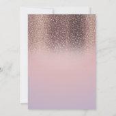 Wilde dieren Hout Glitter Birthday Kaart (Achterkant)