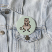 Wilde dieren - I love QUOKKAS - Natuur - Australië Ronde Button 7,6 Cm (In situ)