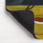 Wilde dieren in de zon muismat (Hoek)