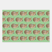 Wilde dieren inpakpapier vel (Voorkant)