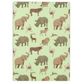 Wilde dieren klembord (Achterkant)