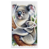 Wilde dieren Koala Klein Cadeauzakje (Achterkant)