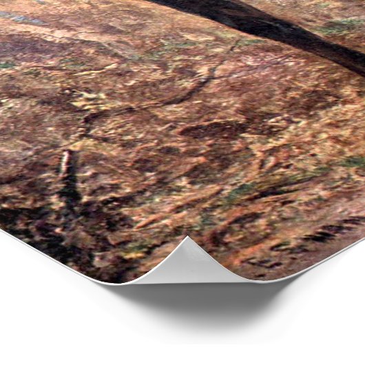  wilde dieren, los of elk door CE Swan Poster (Hoek)