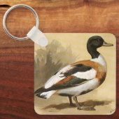  wilde dieren, Mallard Duck Sleutelhanger (Voorkant)