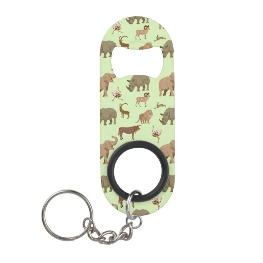 Wilde dieren mini flessenopener (Voorkant)