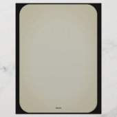 Wilde dieren op de Afrikaanse Savanna Sunset Briefhoofd (Achterkant)