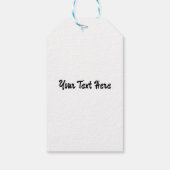 Wilde dieren op de Afrikaanse Savanna Sunset Cadeaulabel (Achterkant)