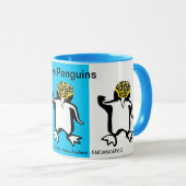 Wilde dieren - Pinguïns redden - Natuur - Mok (Voorkant rechts)