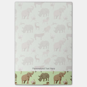 Wilde dieren post-it® notes