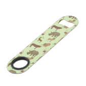 Wilde dieren speed flessenopener (Achterkant Gekanteld)