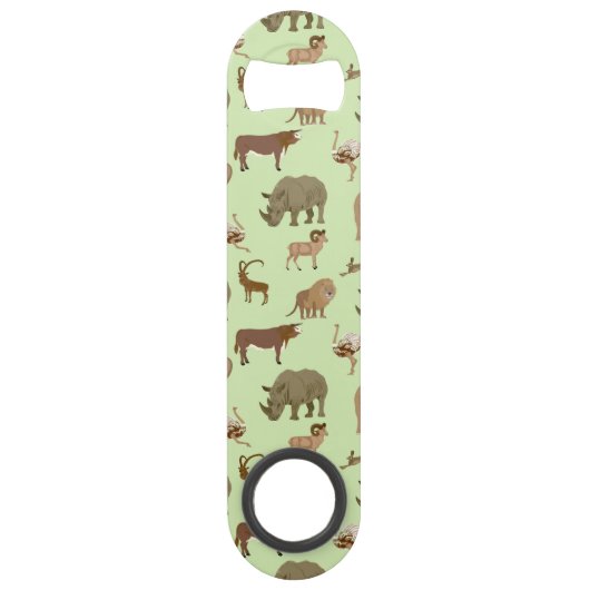 Wilde dieren speed flessenopener (Voorkant)