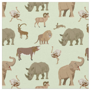 Wilde dieren stof
