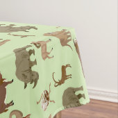 Wilde dieren tafelkleed (Voorbeeld)