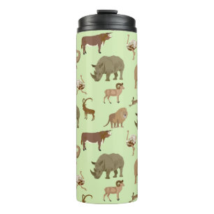 Wilde dieren thermosbeker